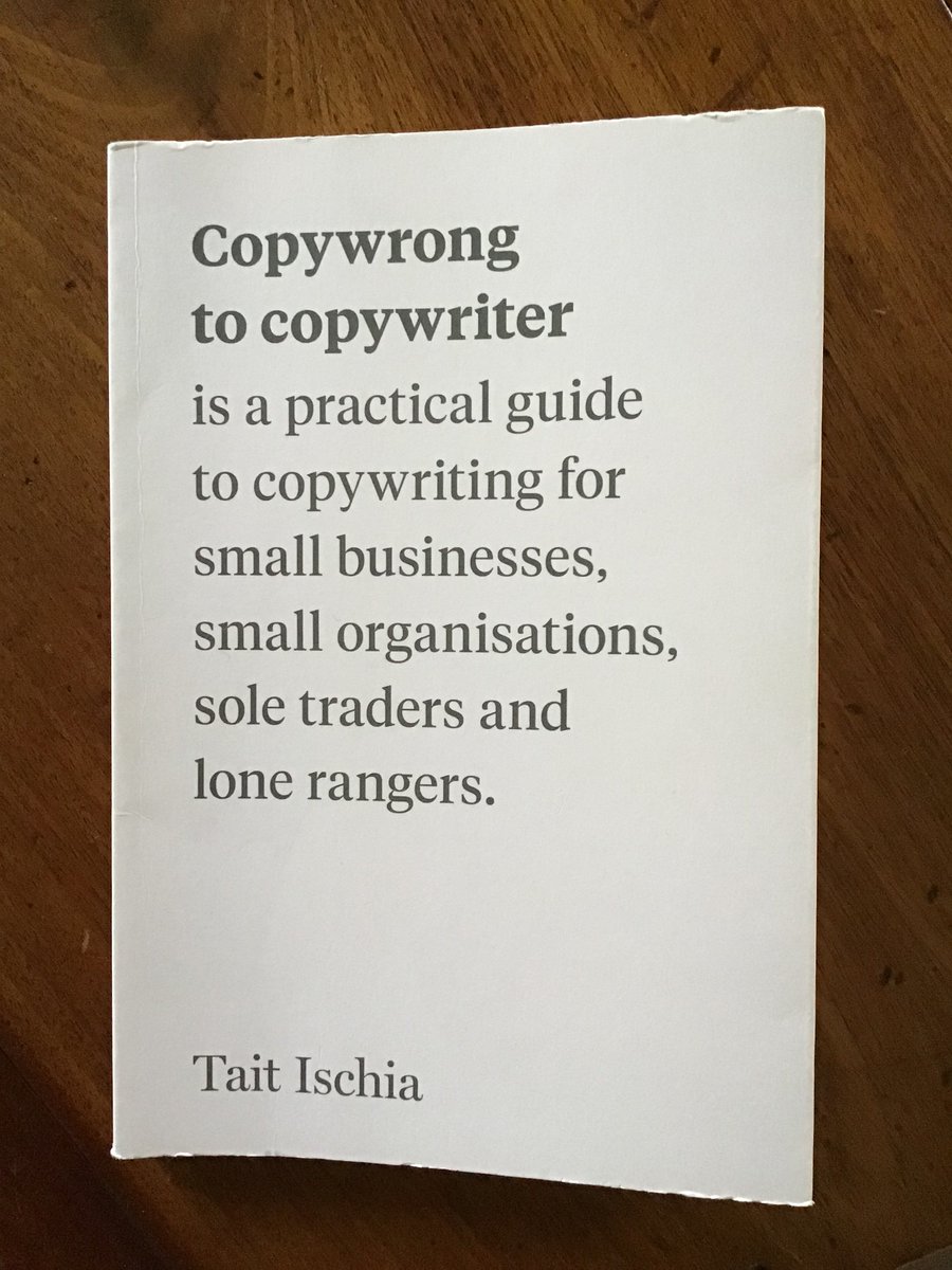 You have to read ‘copywrong to copywriter’. 
copygui.de
Thank you for this, <a href="/TaitIschia/">Tait Ischia</a>