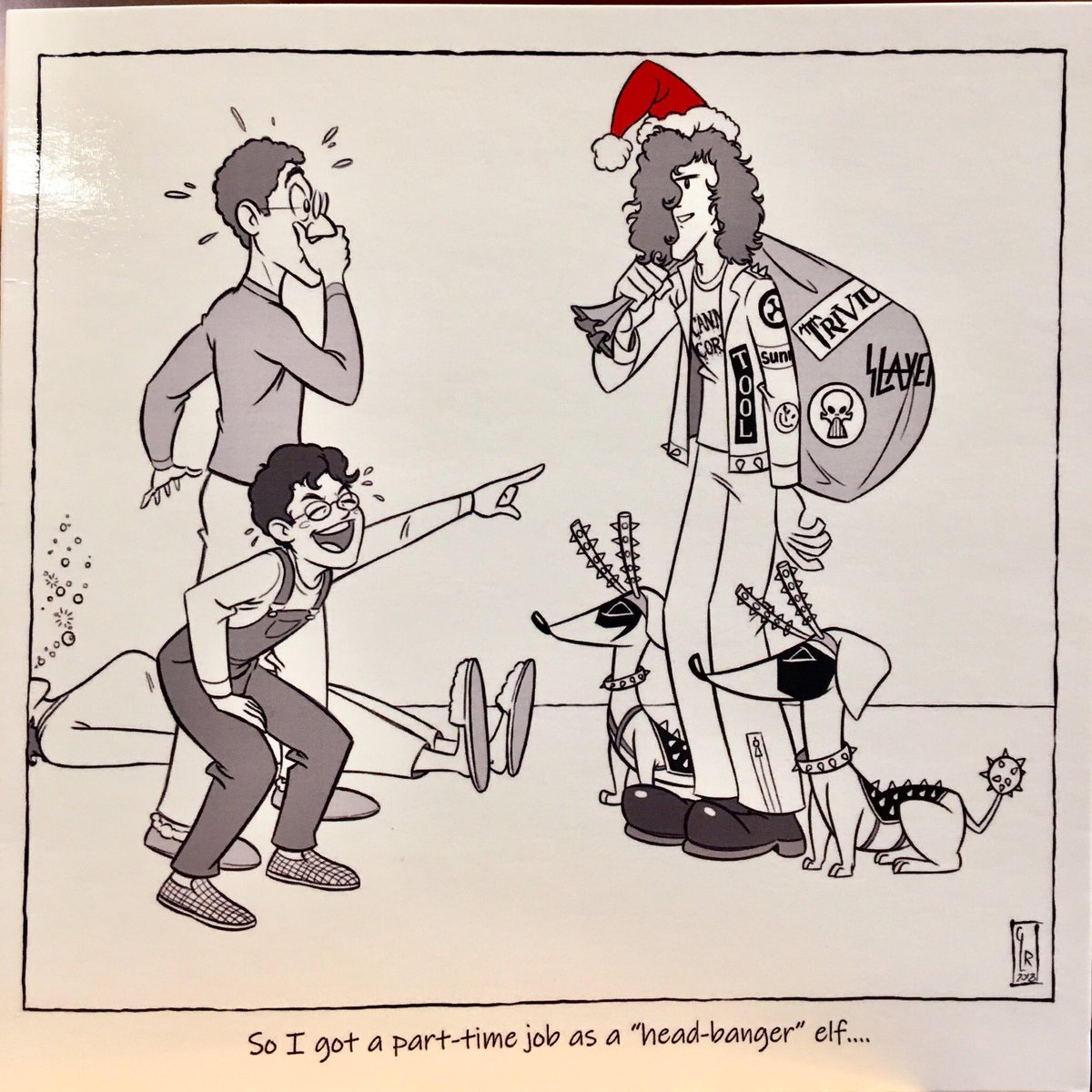 Proud that our oldest son was good-natured enough to be cool with being the butt-of-the-joke on this years Christmas card. Merry Christmas and Happy Holidays to everyone out in the Twitter-verse.