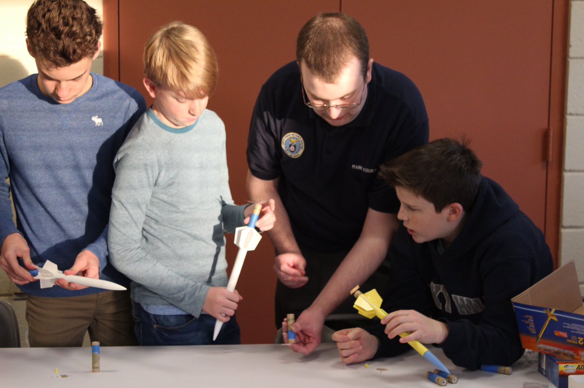 RIWGAE's tweet photo. Liftoff! 
Members of the South County Composite Squadron and students from Rocky Hill School had a great time launching their rockets. Learn more about CAP's external aerospace education programs at https://t.co/Mg2Baa2U2b #RI https://t.co/5Ofbevhp2p