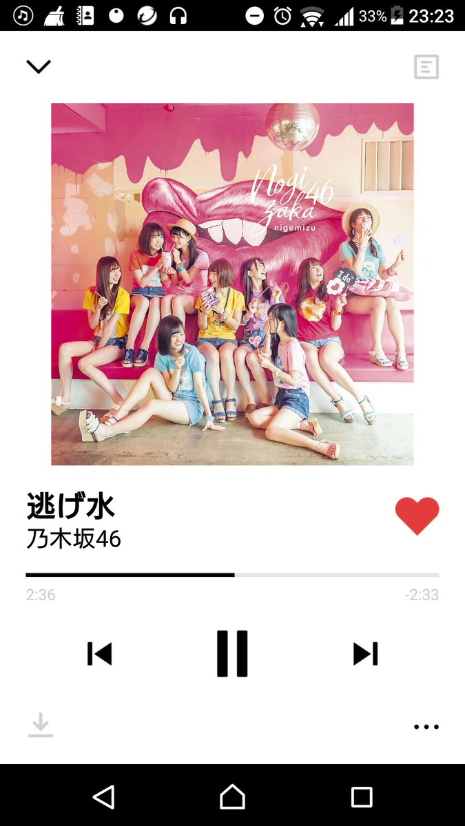 Harukav300's tweet photo. 乃木坂46の1番好きな曲は逃げ水かな(笑) https://t.co/0EGETFgq2M