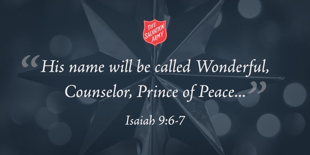 Salvation Army Usa On Twitter Glory To God In The Highest For A Savior Is Born Rejoice All The Earth Sundayinspiration twitter