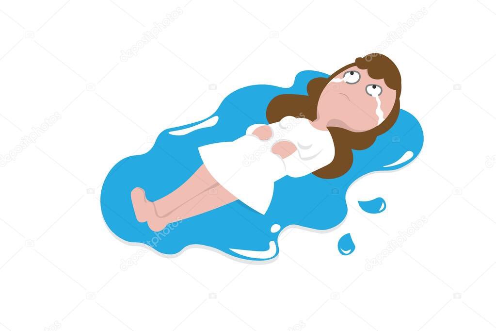 Мем с девочкой которая плачет и рисует