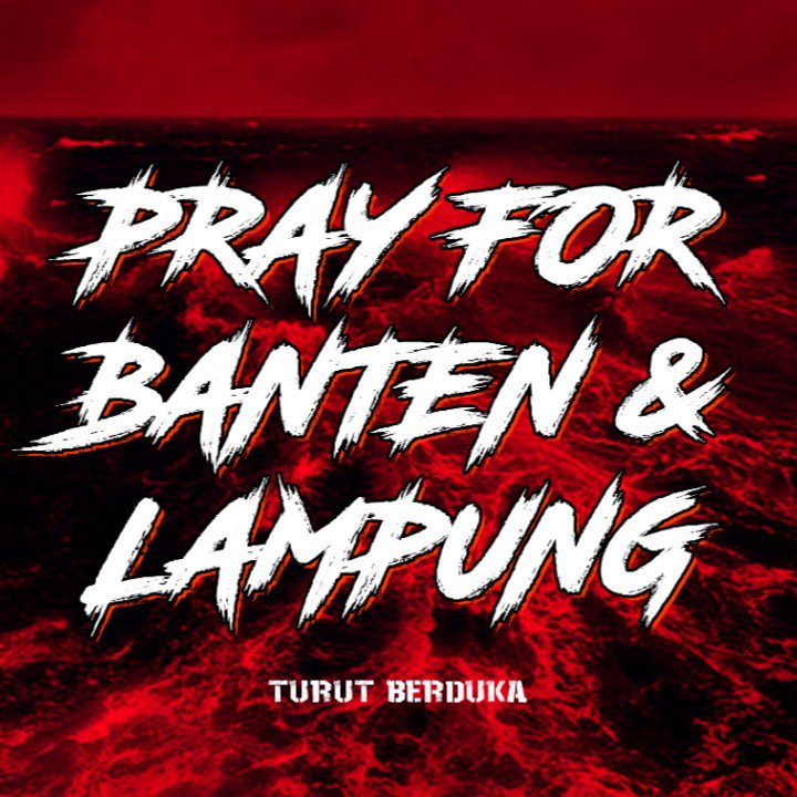 JakPulogebang's tweet photo. Keluarga Besar #BangsawanTimur Turut Berduka atas musibah tsunami yang menimpa wilayah Banten & Lampung.
#PrayForAnyer https://t.co/q0CbC12nEM