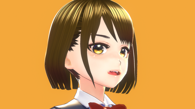 八重歯も再現可能になっていた。 