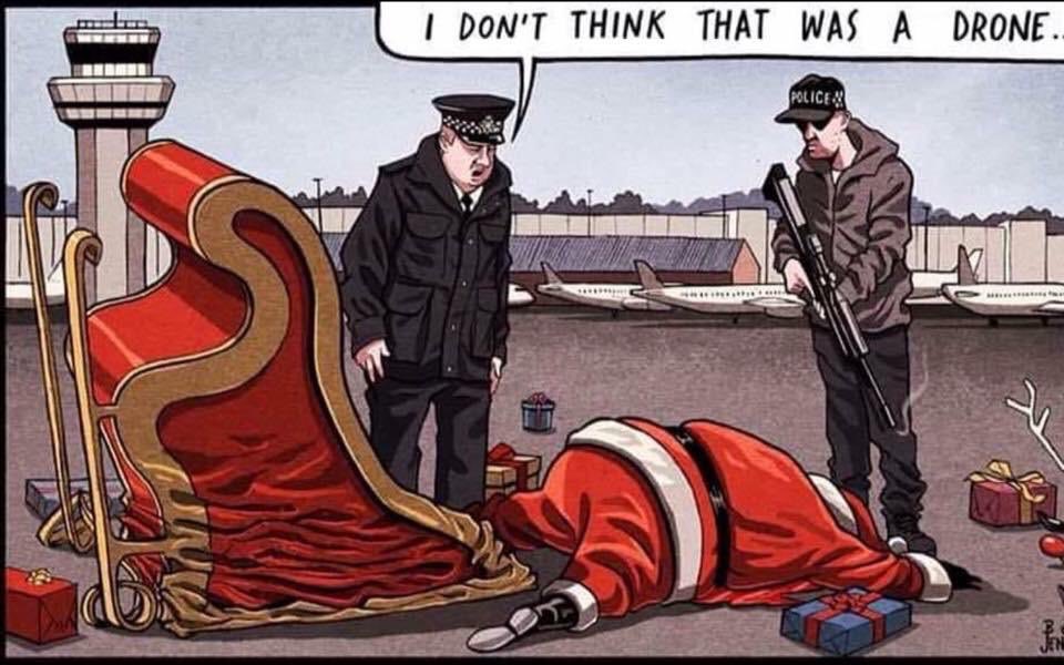 Hohoho.... #drone #avgeek #Xmas #Christmas #santa