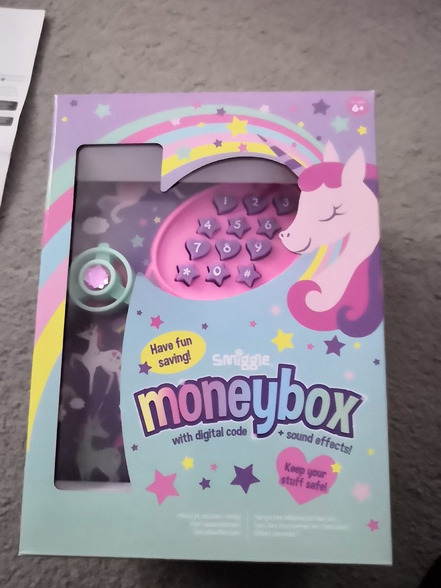 unclefishboy's tweet photo. @smiggle_ daughters bday present seems unworkable. Passcode works fine but if you switch the button behind the door to voice it then asks for a password instead of a code. Nothing in the instructions about passwords so no way of opening, help! https://t.co/1aFlN7uKPx