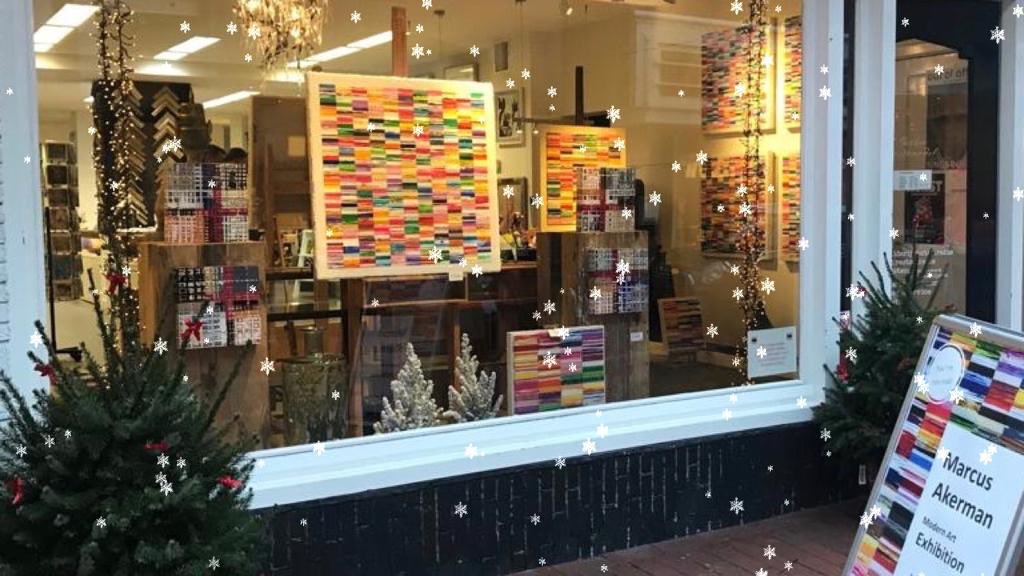 MarcusAkerman's tweet image. Merry Christmas Everyone! 🎄❄️  #exhibition #bussum #gooi #tentoonstelling #welcome #kunst #art #modernart #colour #patterns #merrychristmas