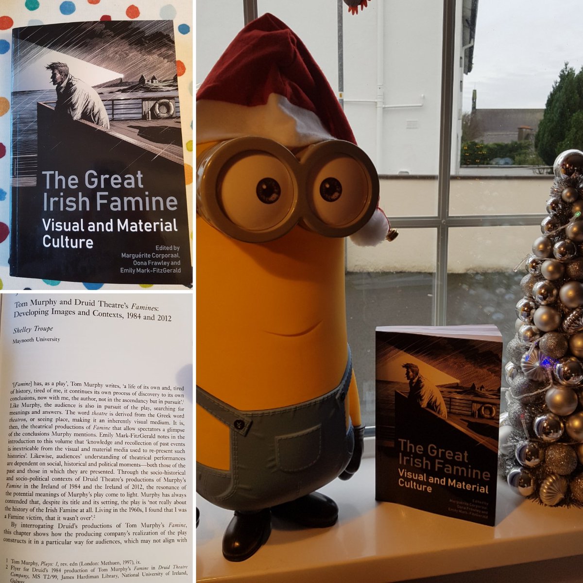 Arrived home from <a href="/YouthTheatreIrl/">YouthTheatreIreland</a> for Christmas &amp; another early pressie from <a href="/santa/">Santa Claus</a> was delivered! Absolutely thrilled that <a href="/DRooneyMusic/">David Rooney Music</a>'s gorgeous illustration for <a href="/DruidTheatre/">Druid Theatre</a>'s #DruidMurphy graced the cover of this fab publication. Thanks <a href="/OonaFrawley/">Oona Frawley @oonaf.bsky.social</a> for your support!