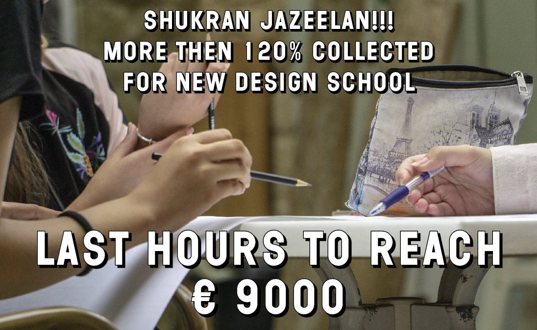 DisarmingDesign's tweet photo. Today is our last day of the crowdfunding; we are overwhelmed with the positive response and want to use the last hours to reach our ultimate goal of € 9000; so we can really invest in new forms of design. Share your support via https://t.co/hKy23isxDv https://t.co/YVilzyf0zi