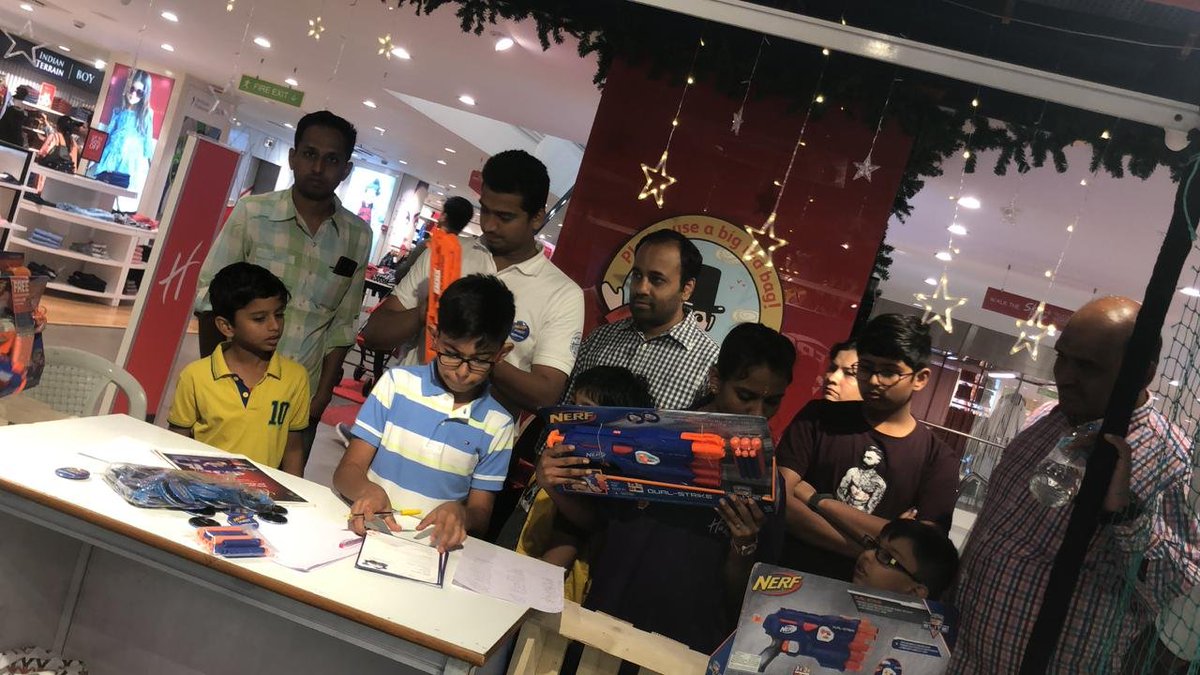 eventika_events's tweet photo. NERF activity #Hyderabadcentralmall
#eventplanner #eventorganiser #hyderabad #eventika https://t.co/IoFAkwGVtJ