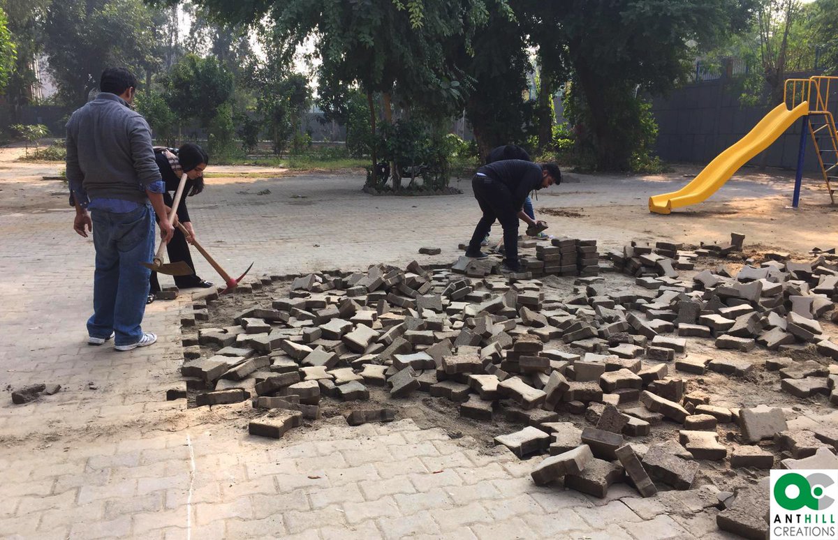 anthillcreation's tweet photo. Thanks The Education Alliance and Bridge Impact for helping us kickstart our new playground at SDMC Primary School, Lajpat Nagar, New Delhi.
Follow us at https://t.co/uBMeoTOnXT for more updates.
#Eachonecounts #Bringbackplay #Anthillcreations #Newdelhi https://t.co/d3MchsPkYT
