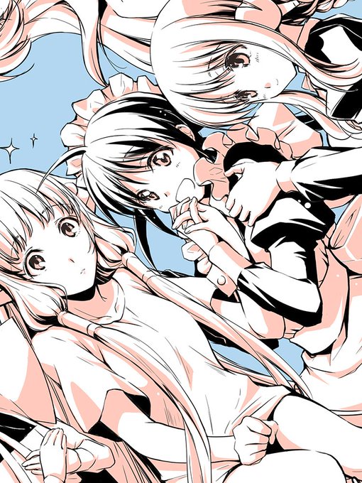 平成同人物語のコミケ会場購入特典A4冊子、自分は見開きでロボ娘いっぱい描きました(*'ω`)φ 