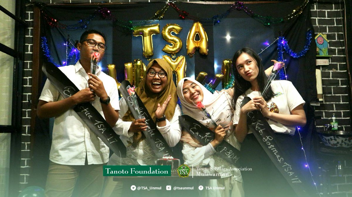 [ Malam Inagurasi ]  
.
Hai T.friends! 
TSA Mulawarman mengadakan diner bersama dengan teman-teman baru TSA Unmul 2018. Kami mengucapkan , Welcome to the club! Yeaay. 
Dan selamat buat ketua umum baru yg terpilih #tanotoscholars <a href="/tanotoeducation/">Tanoto Foundation</a>