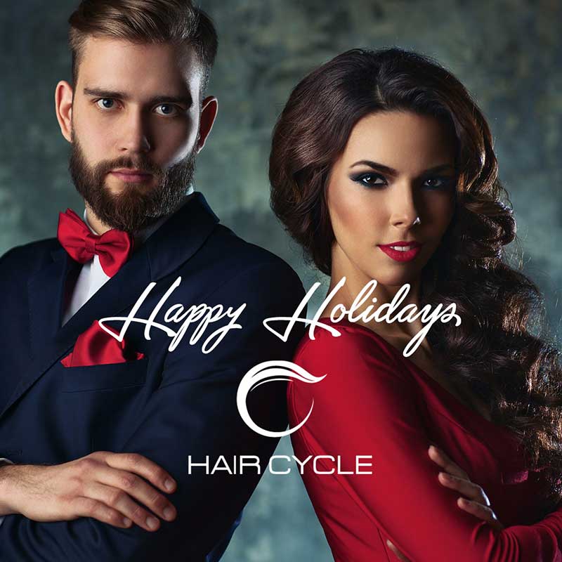 HairCycle's tweet image. As we approach the end of the year, We wanted to take a moment to reflect on how important each of you is to our family at HairCycle. HairCycle wish each of you a joyous holiday season and a wonderful New Year.