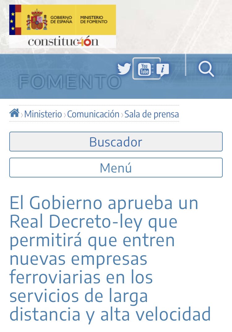 El Gobierno aprueba el decreto ley de privatización de nuestro sector ferroviario. 

Lo hace con absoluta opacidad con <a href="/PodemosCongreso/">Podemos Congreso</a> y esperando que pase “desapercibido” en Navidad

No lo hará. No dejaremos que una red pagada por todos acabe enriqueciendo a los de siempre