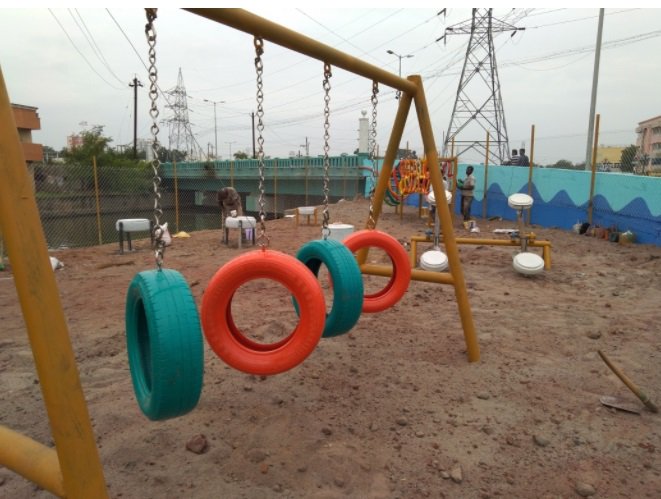 ChennaiTimesTOI's tweet photo. #TyrePark opens for children in Trichy - https://t.co/xp6kBJNIee https://t.co/2TAdjFpgN1