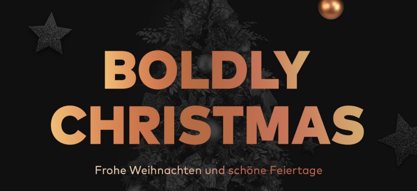 BOLDLYGO_FFM's tweet photo. Unseren Followern wünschen wir für die nächsten Tage...#MerryChristmas #Consulting #Frankfurt #alwaysbebold #holidayspirit #seasonsgreetings https://t.co/JDeDw1ifdf