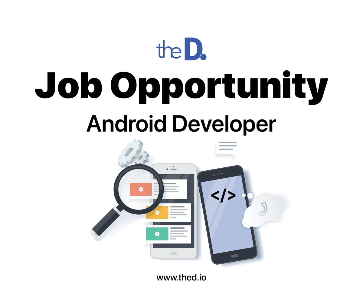 theddot's tweet image. We are looking for an #Android pro dev to join our team. Are you the expert we are looking for? Apply here: thed.io/#/career/0

#jobopportunity #techjob #Cairo #engineerjob #softwareengineer #androiddeveloper