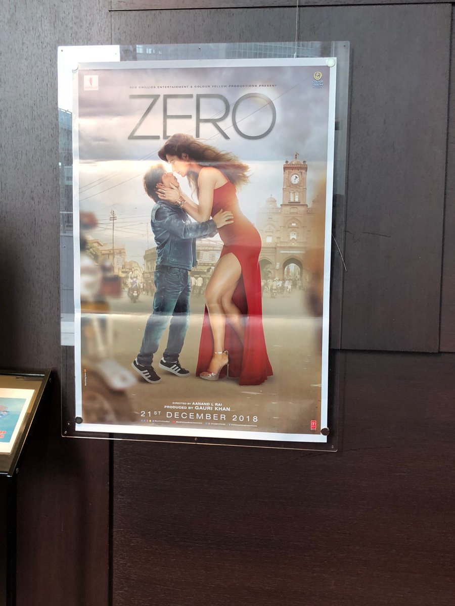 c4u_baby's tweet photo. Watched #Zero twice in TOKYO.  It's easy for trying to make things perfect but then?  It's only &amp; just 100%. @iamsrk, @AnushkaSharma &amp; #KatrinaKaif' s performance means more than perfect and beyond the next level.  
#ZeroWinningHearts #ZEROInJapan https://t.co/4klCOhil83