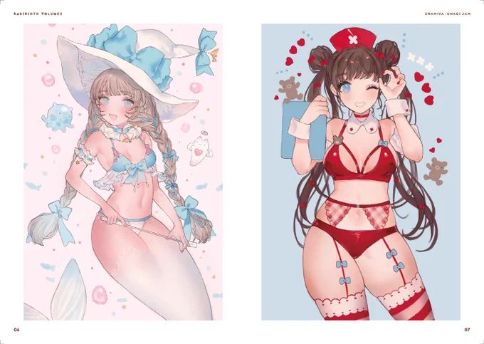 C95サンプルとお品書きです?
3日目(月曜日) 東セ46b
サークル名「unagijam」
版権オリジナルmixのフルカラーイラスト本を頒布します。ランジェリーが多め?B5/20P/500円です。イベント後に通販を予定しています。よろしくお願いします! #冬コミ #C95 