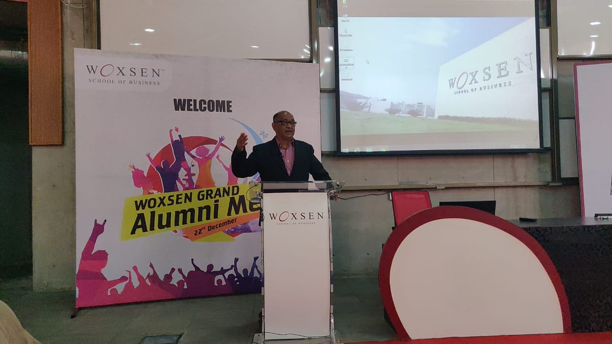 Woxsen's tweet photo. Welcome back, Alumni! Glimpses from "The Grand Alumni Meet 2018" @ Woxsen School of Business.
The campus has become more vibrant with the return of alumni. "Reminiscing memories, re-living old days, strengthening bonds and of course, fun and feast!"
#alumnimeet2018 #woxsen https://t.co/2zd0cPCra0