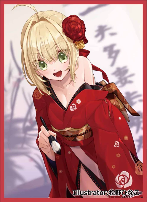 【フォロー&リツイートキャンペーン④】白詰草()のアカウントをフォーローして頂き、合わせてこのツイートをリツイートして頂いた方の中から1名様に、 C95にて頒布予定の桧野 ひなこ様()の新作プレイマットとスリーブをプレゼント致します!!締め切りは12月31日までです。 