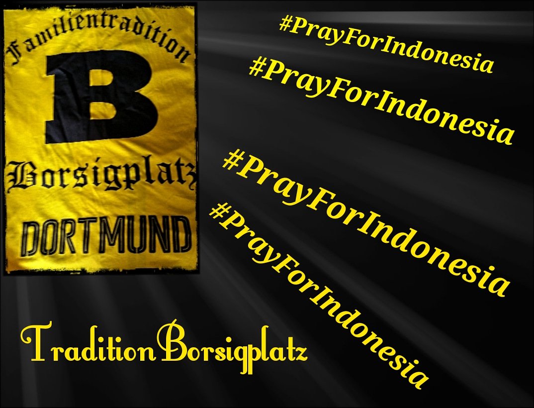 Kalli09Do's tweet photo. @BVB @polizei_nrw_do #bvbfamily #PrayForIndonesia Wir gedenken der Opfer des Tsunami in Indonesien am 4. Advent 🎩bitte #Retweeten #DatKalli https://t.co/8GWcqSSuae