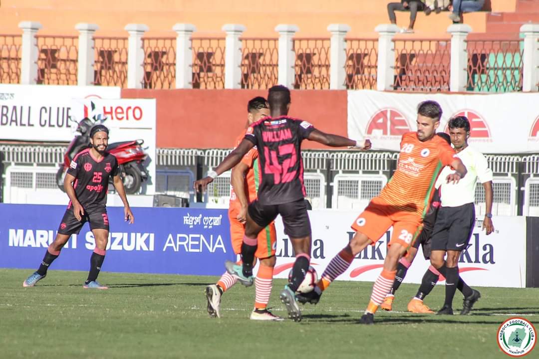 NerocaFC's tweet photo. Some pictures from today match against Minerva Punjab FC!! #NFCvMPFC https://t.co/aBy0xdNmfZ