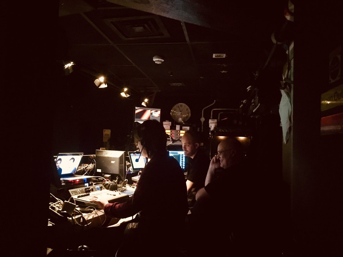 thisChrisSmith's tweet photo. Finished 2018 in a big way yesterday - Elis &amp; John: 250 shows and still vibing... 
Thanks to our techies and Extreme who get it on air and make it look so great! https://t.co/dxw8AiGrSo