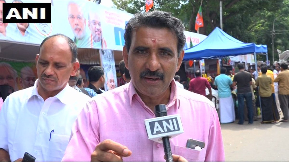 B Gopalakrishnan Bjp Chalakudy Kerala Youtube