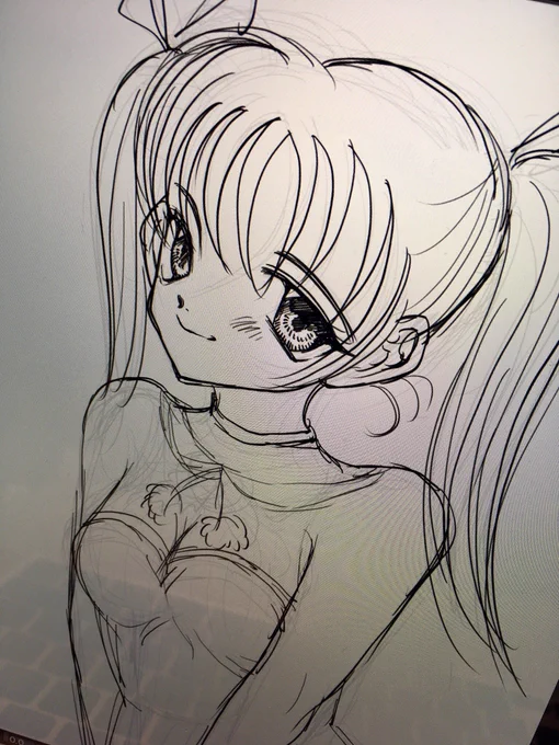 クリスマスだからおっπ描く 
