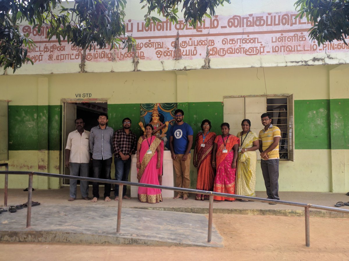 colouringlives's tweet photo. @colouringlives visit to LR Medu middle govt school. The village is covered with green mango forest and it is the primary living of kid parents. The school is a classic example of community driven development and has Rs.2L+ worth contributions from the village people.
 #education https://t.co/S5NZ0okgOl