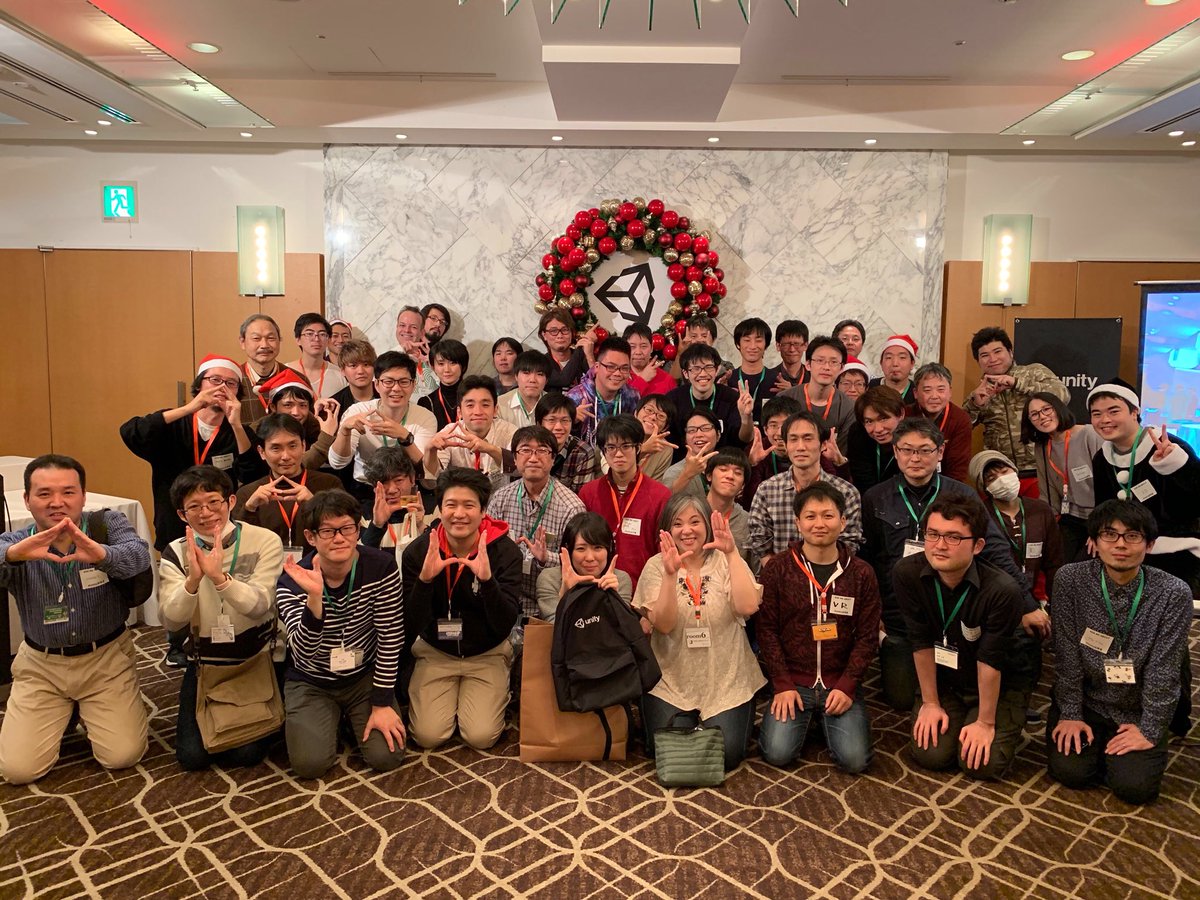 unity_japan's tweet image. Unityクリスマスミートアップ Osaka にご参加いただいた皆様、ありがとうございました！ #Unity忘年会