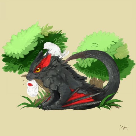 ナルガクルガのtwitterイラスト検索結果 古い順