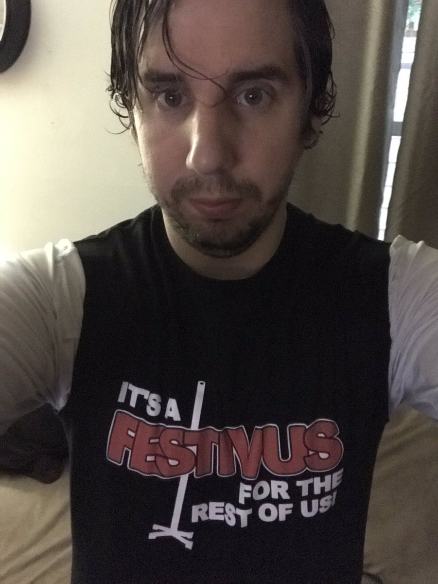 Happy Festivus!! I got a lot of problems with you people!!! #Festivus