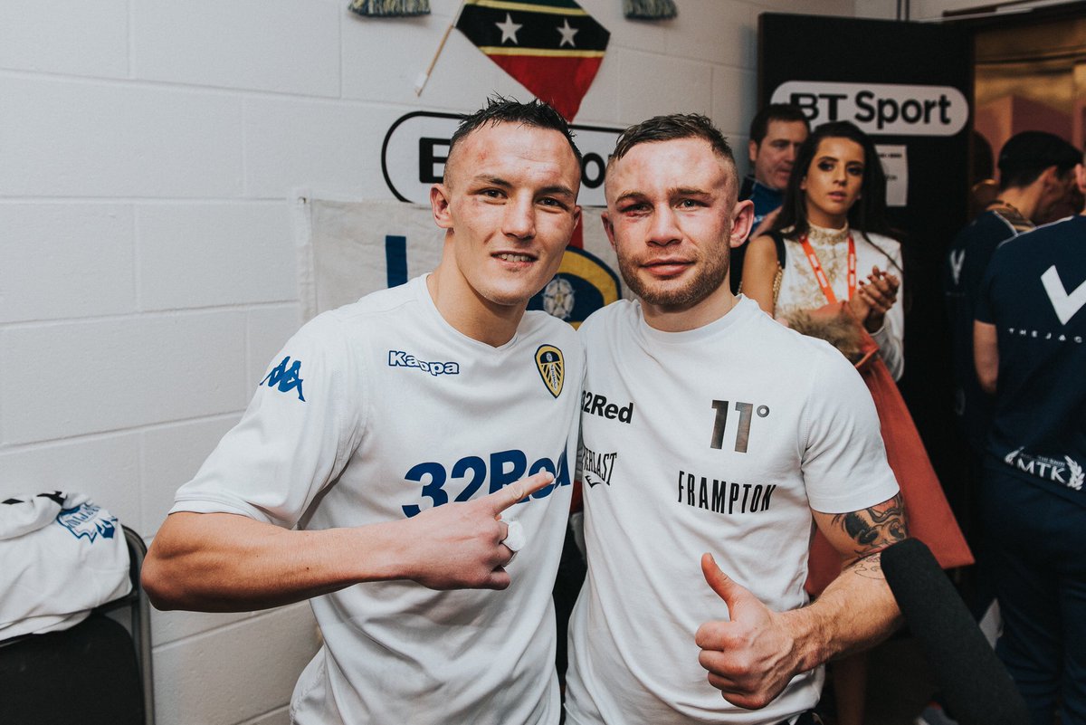 Respected this man before hand, and doubled that respect after. A top bloke, a great fighter. Honoured to have had the scrap we did. Cheers @RealCFrampton and enjoy Christmas with the family 👍
#WarringtonvsFrampton
