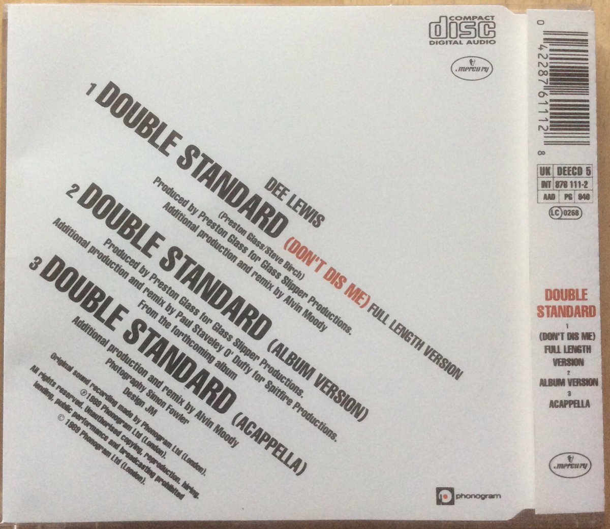 Poplifer73's tweet image. Sunday afternoon soundtrack 📀
Dee Lewis “Double Standard (Don’t Dis Me)”
1989 Mercury Records.
@DeeLewisClay 
#DeeLewis #DeeLewisClay #Singer #Songwriter #BackingVocalist #NowPlaying