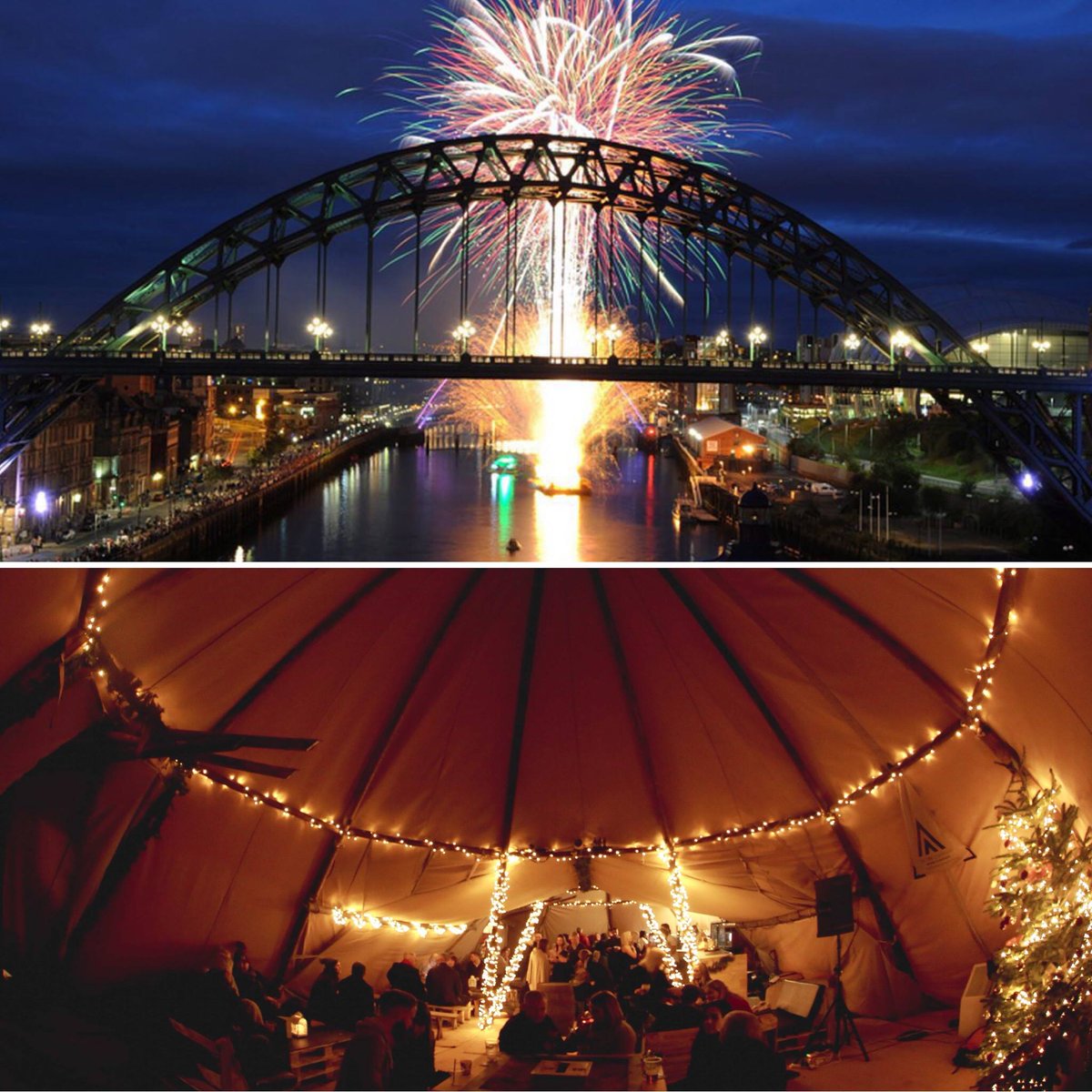 Christmas Tyne (@christmastyne) on Twitter photo Party with us on the Quayside on New Year's Eve for only ยฃ10! ๐๐พ Get one of the BEST views of the Quayside Fireworks, enjoy our Tipi Bar and amazing local food stalls, PLUS we're open 'til 2am!
Last remaining tickets HERE: tickets.gigsnortheast.co.uk/order/tickets/โฆ #NEfollowers #NorthEastHour Party with us on the Quayside on New Year's Eve for only ยฃ10! ๐๐พ Get one of the BEST views of the Quayside Fireworks, enjoy our Tipi Bar and amazing local food stalls, PLUS we're open 'til 2am!
Last remaining tickets HERE: tickets.gigsnortheast.co.uk/order/tickets/โฆ #NEfollowers #NorthEastHour