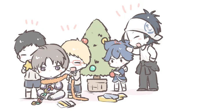 >>黒田組がクリスマスの準備をしている姿が見たいです!! 