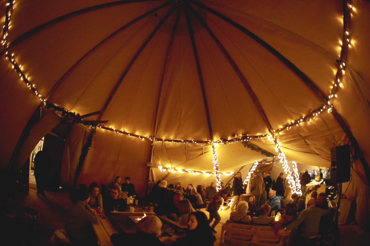 There's no cosier place to spend Christmas Eve 😍🎄  We'll get the mulled wine ready and see you in the Tipi! 🍷 #NEfollowers #ChristmasEve #nebloggers
