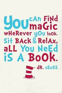 DrSuess's tweet photo. #amreading https://t.co/7r0php2bKG