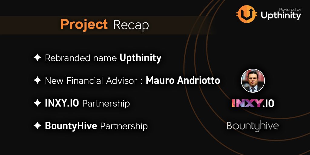 Upthinity's tweet image. Just in case you missed it, Upthinity is here to stay. We have great news coming this year! Here's some notable project highlights with more to come. Upthinity.io 

 #blockchain #crypto #cryptohub  #BTC #Upthinity #XRP #eth