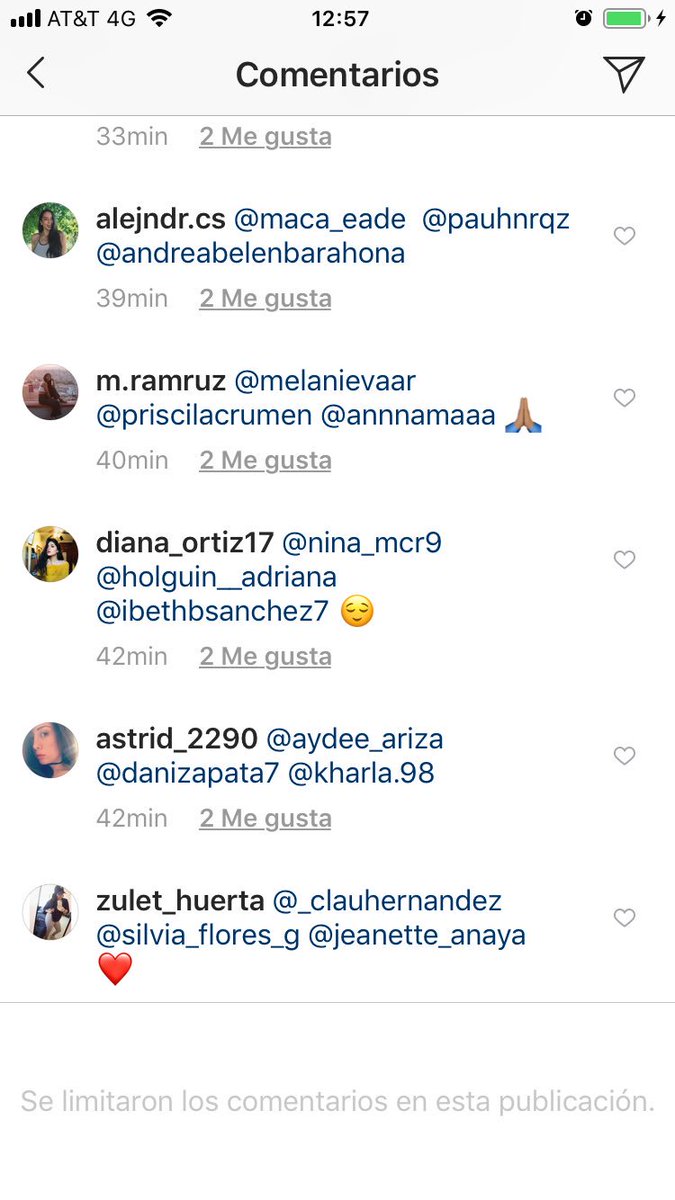 andynegret's tweet photo. @aleestefa Ale 😥 se limitaron los comentarios en Instagram para participar. Ya no puedo ? 😥 https://t.co/8WVjubiCns