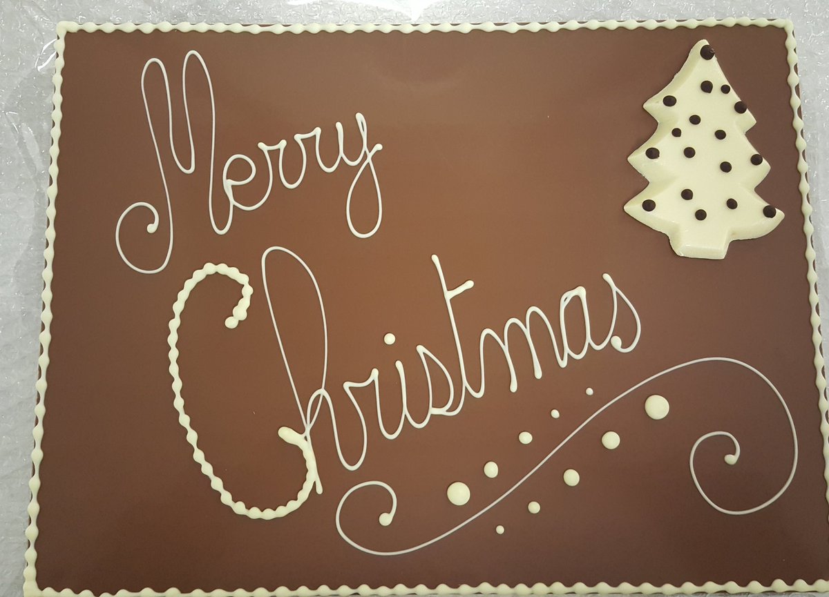 Say it with Chocolate! Shop open on Christmas Eve 9-3pm.