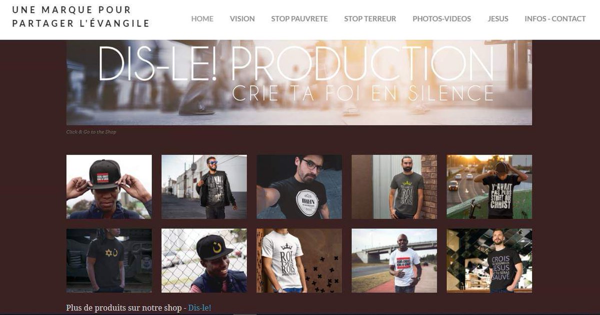 disleprod's tweet photo. DIS-LE! PROD - Dis-le! Production

- https://t.co/fgIBPzFuPS 
- https://t.co/3jLFttXaph

#marque #brand #chretien #christian #vêtement #gear #wear #shop #shopping #shoponline #gospel #evangile #faith #SpreadTheWord #christangear #holytshirts #tshirts #Hoodies #jacket #Bible https://t.co/kq3tdudn7g