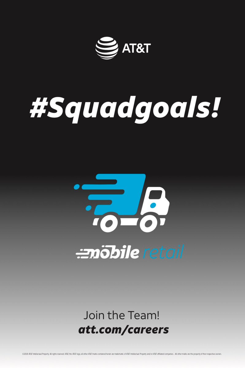 East Region squad is growing! Mobile events gets bigger and better in 2019! Join us!! #lifeatatt #storeon4 #careeronwheels