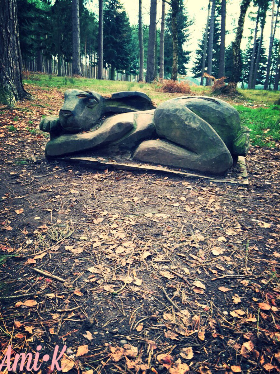 amik__b's tweet image. The 3 bears chairs + animal statue 
#goldilocksreference #sharpeffects #differentsizes #autoeffect #makingthelittlethingsstandout #brown #steelchairs #steelbars #diamondshapes #leaves #sticks #soil #branch #greengrass #rabbitshape