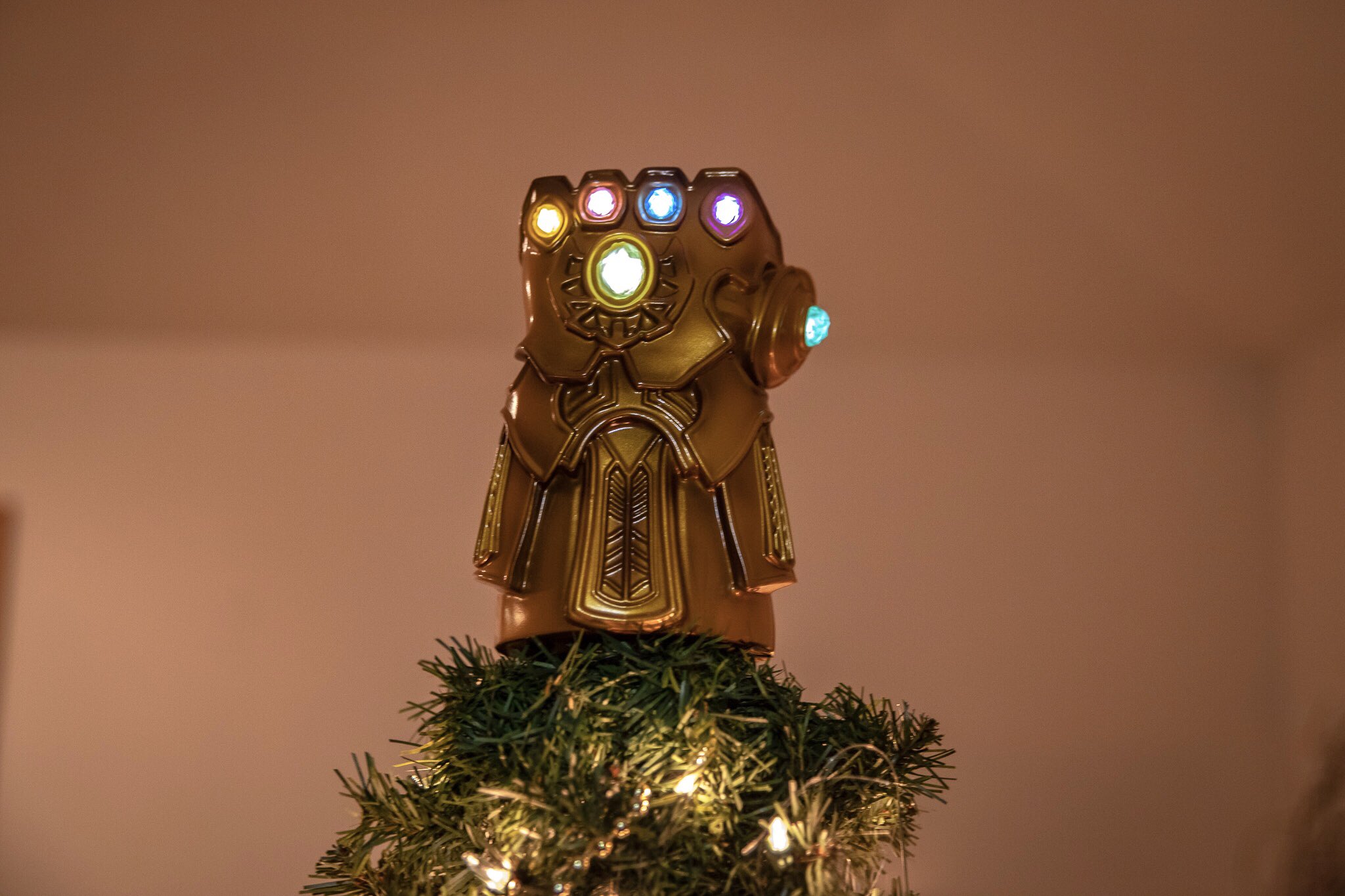 captain marvel tree topper
