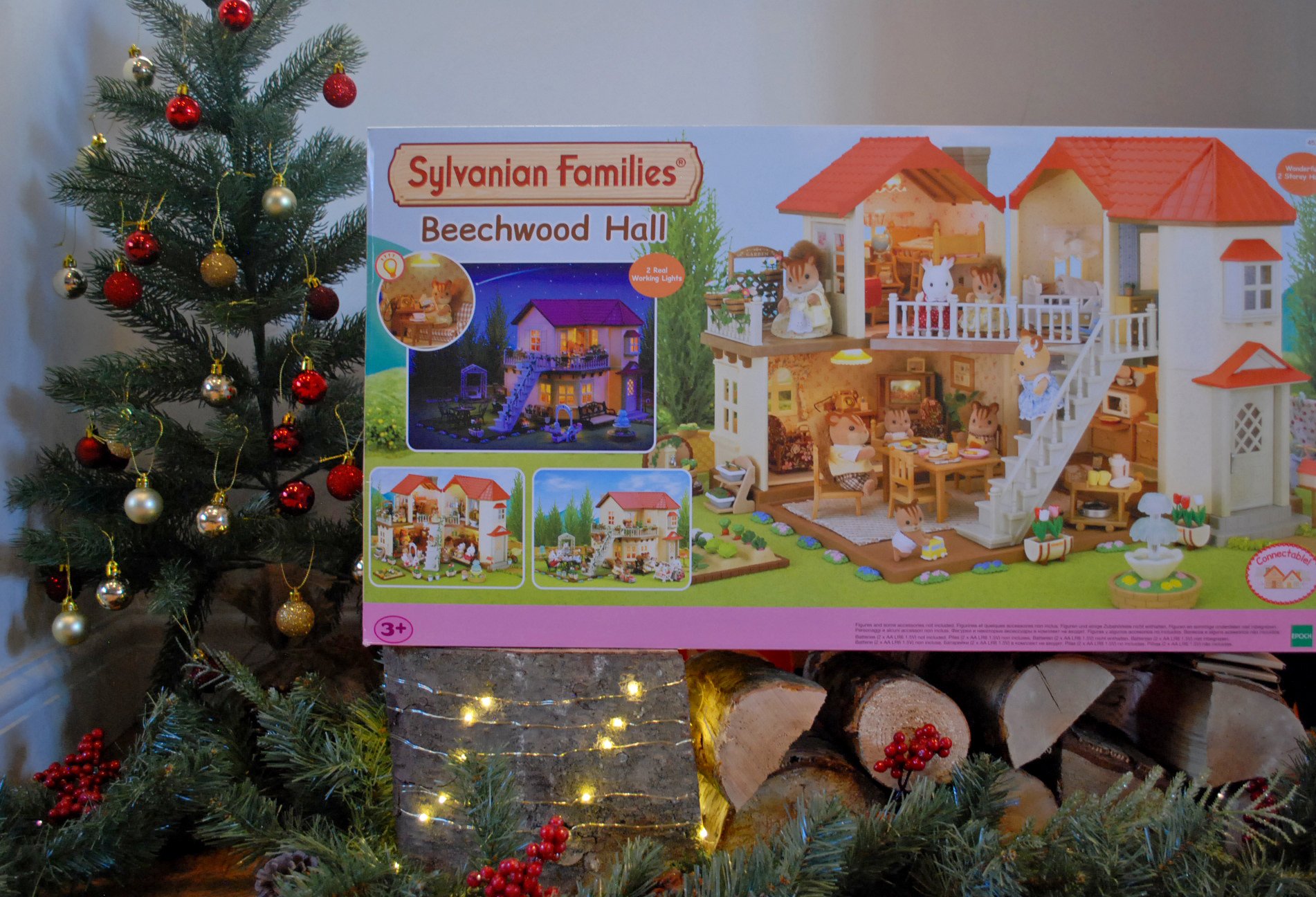 sylvanian families christmas beechwood hall