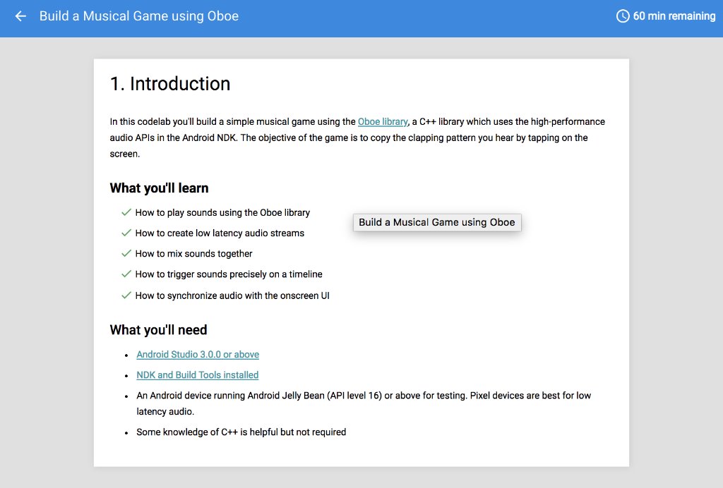 AndroidDev's tweet image. 🎶 Test your tempo and coding skills 🎶

Build a high-performance musical game app using the Android Oboe library and C++.

Learn how in this #androidcountdown → bit.ly/2EFDqc3